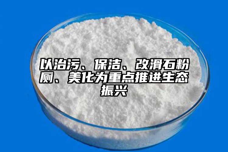 以治污、保洁、改滑石粉厕、美化为重点推进生态振兴