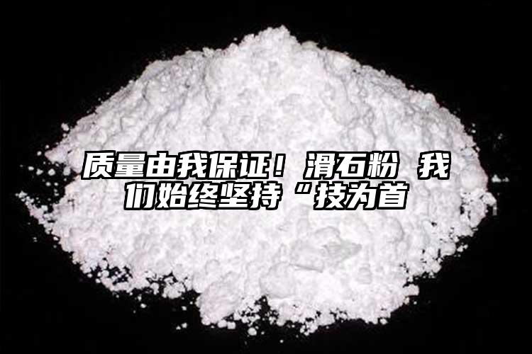质量由我保证！滑石粉 我们始终坚持“技为首
