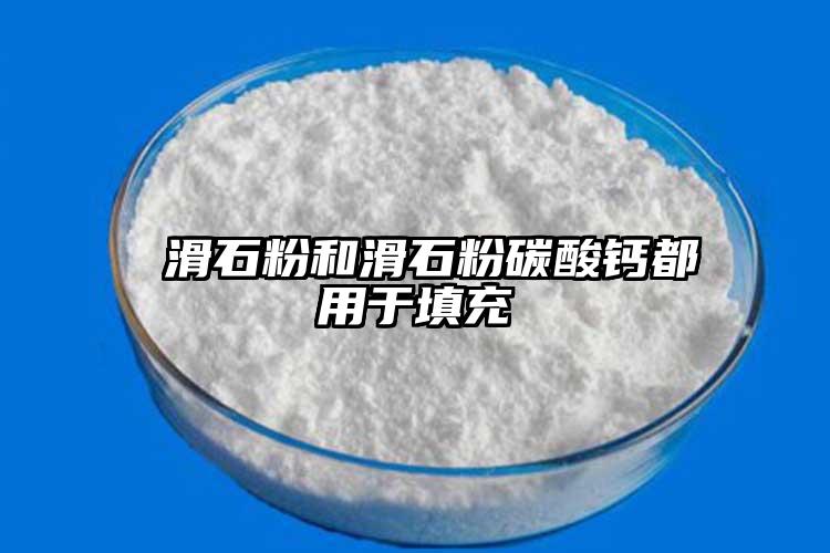  滑石粉和滑石粉碳酸钙都用于填充