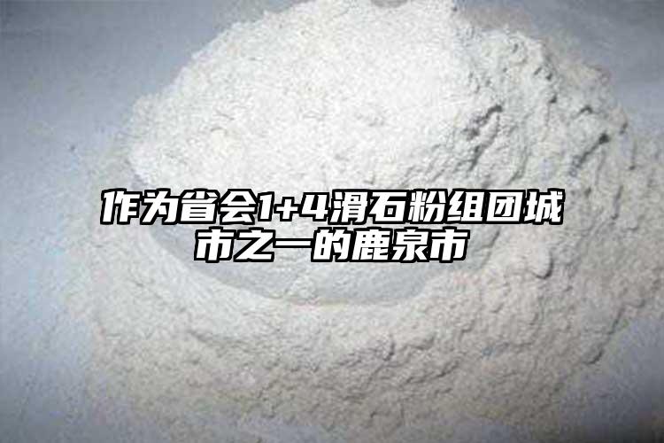 作为省会1+4滑石粉组团城市之一的鹿泉市