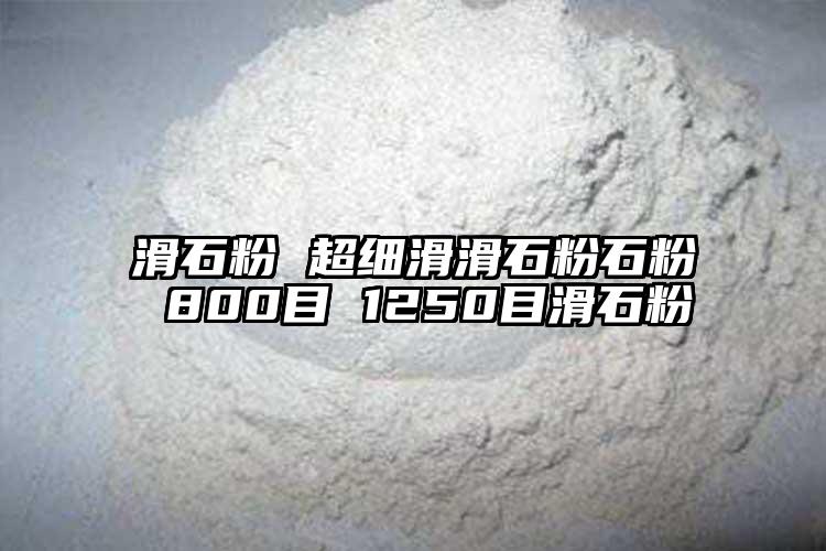 滑石粉 超细滑滑石粉石粉 800目 1250目滑石粉
